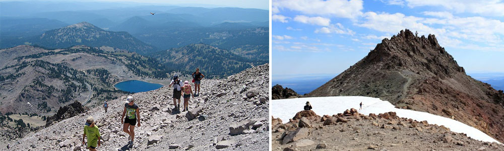 The Lassen Peak Trail