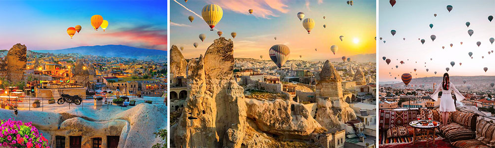 Best Hot Air Balloon Rides In The World; Cappadocia, Turkey