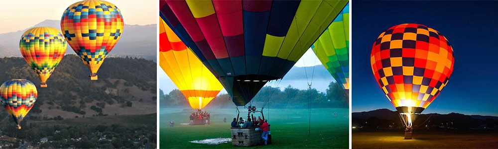 Best Hot Air Balloon Rides In The World; Napa Valley, California