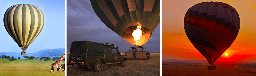 Best Hot Air Balloon Rides In The World; Serengeti National Park, Tanzania