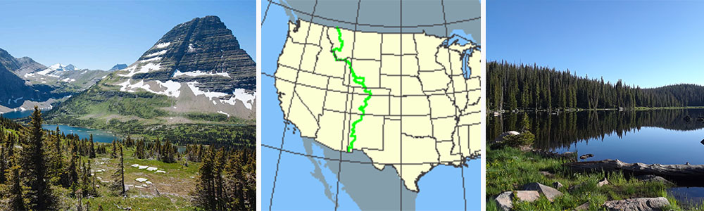The Longest Hiking Trails In The World.; The Continental Divide Trail