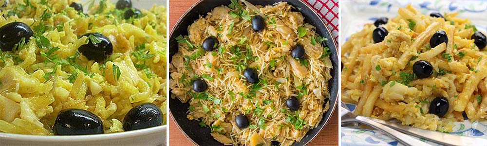 Bacalhau à Brás; Top Traditional dishes to try in Portugal