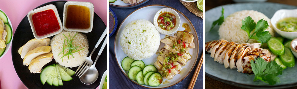 Hainanese Chicken Rice ;Best Traditional Dishes From Malaysian Cuisine