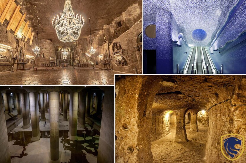 Most Eye-Catching Subterranean Structures