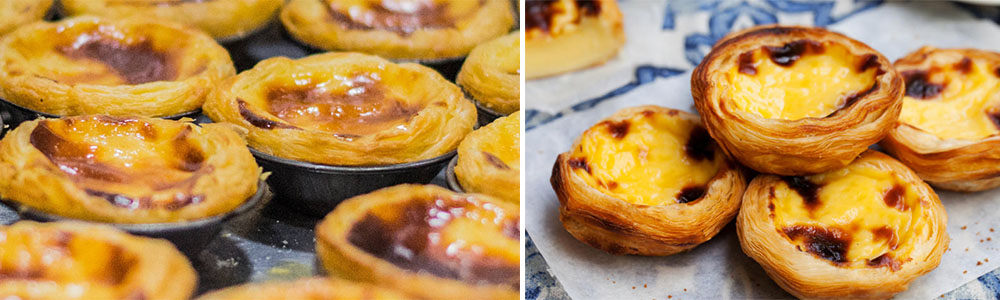 Pastéis de Belém; Top Traditional dishes to try in Portugal