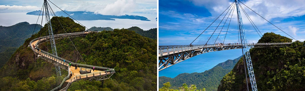 Pulau Langkawi’s Suspended Bridge