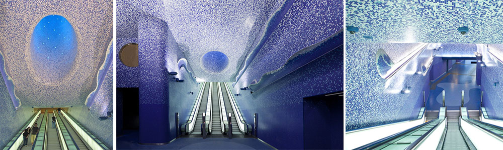 Toledo Metro Art Station, Italy