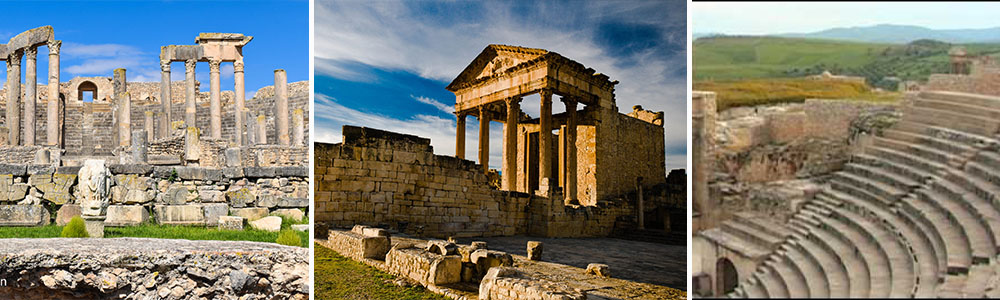 Explore the Roman Ruins of Dougga; Exploring Tunisia
