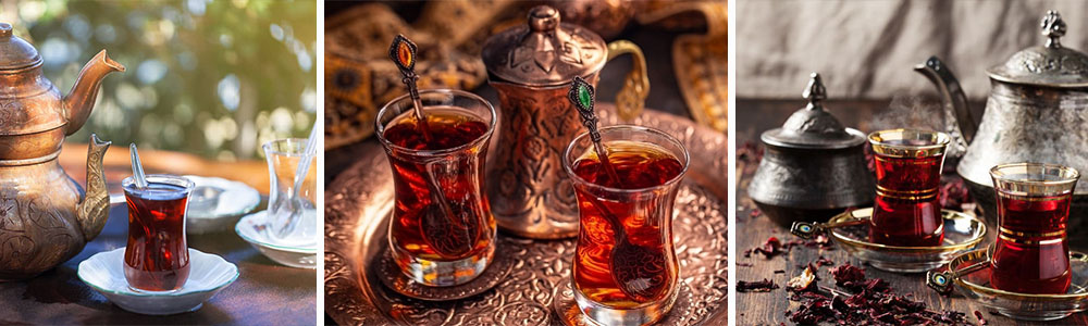 Turkish tea (çay)