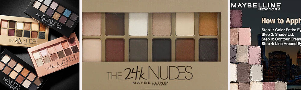 Maybelline The 24K Nudes Eyeshadow Palette