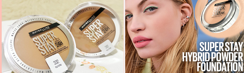 Maybelline super stay up to 24hr hybrid powder-foundation