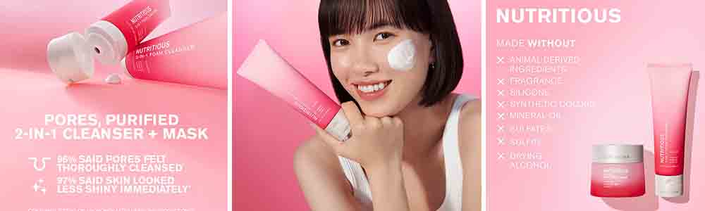 Estée Lauder Nutritious 2-in-1 Foam Cleanser & Purifying Mask