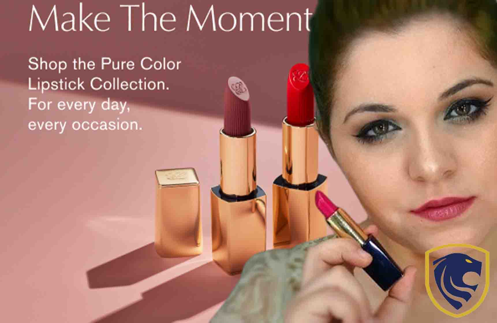 Estée Lauder Pure Color Hi-Lustre Lipstick: Shiny Color, LUXE Feel