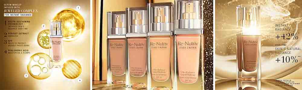 Estée Lauder Re-Nutriv Ultra Radiance Liquid Foundation SPF 20