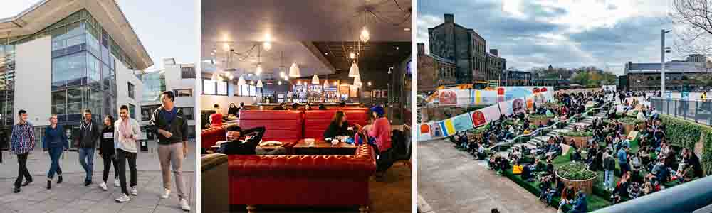 Night Life Around Hendon Campus