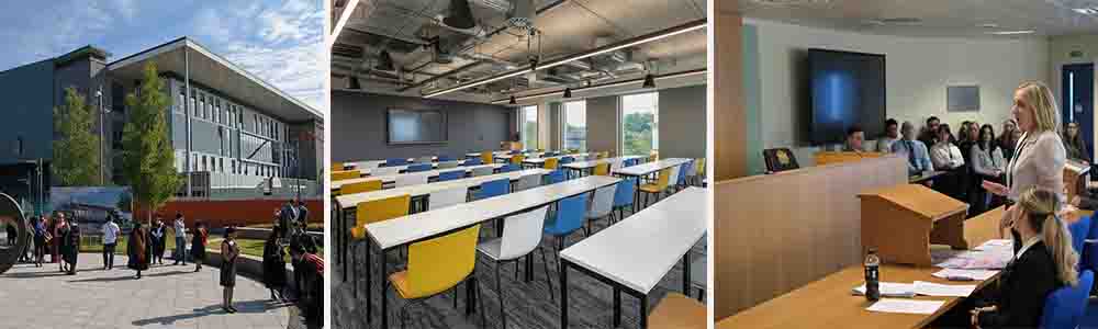 Faculties and programs available in UOB Manchester