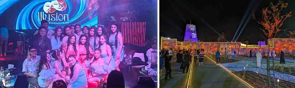 Night Life in the RAK Campus Area