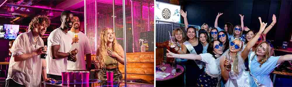 Nightlife at Aldgate_East London 