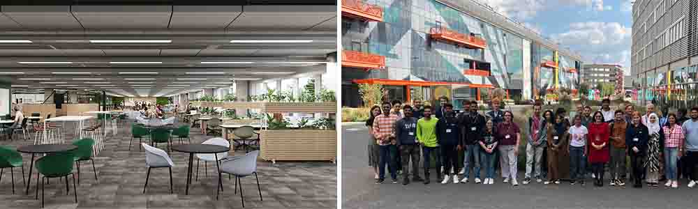 The faculties and programs at Teesside University London at Here East