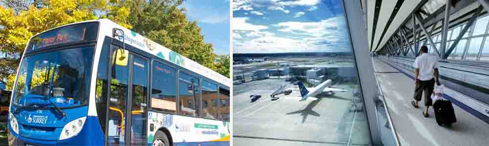 Transportation & Airports Closest to the University & Sub Campus