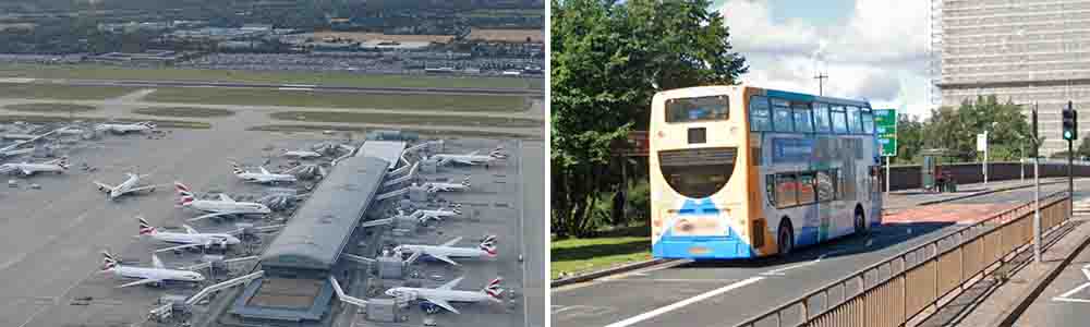 Transportation & Airports Closest to the University