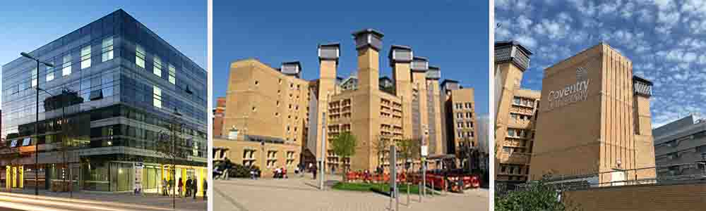 Rankings and Recognitions of Coventry University