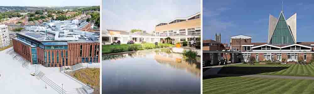 Sub-Campuses of Canterbury Christ Church University