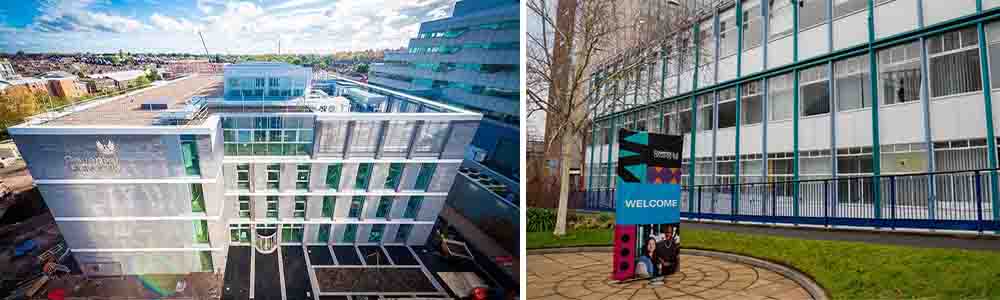 Infrastructure & Prominent Buildings at Coventry University Scarborough Campus